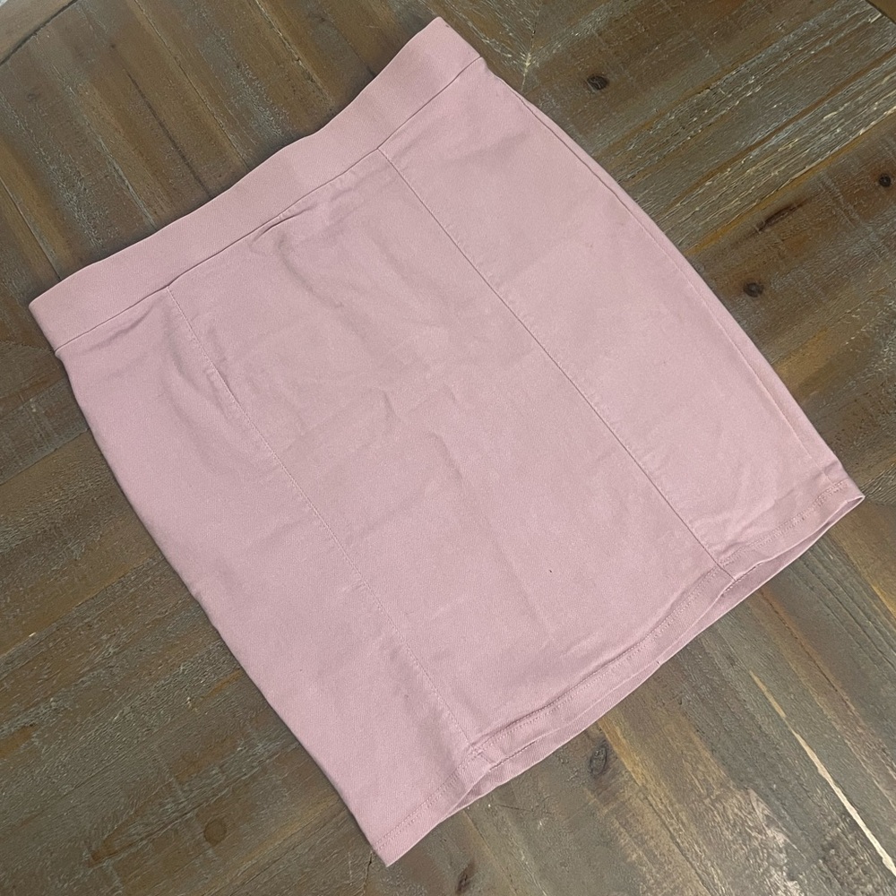 Haute Monde blush Pink mini Skirt Large